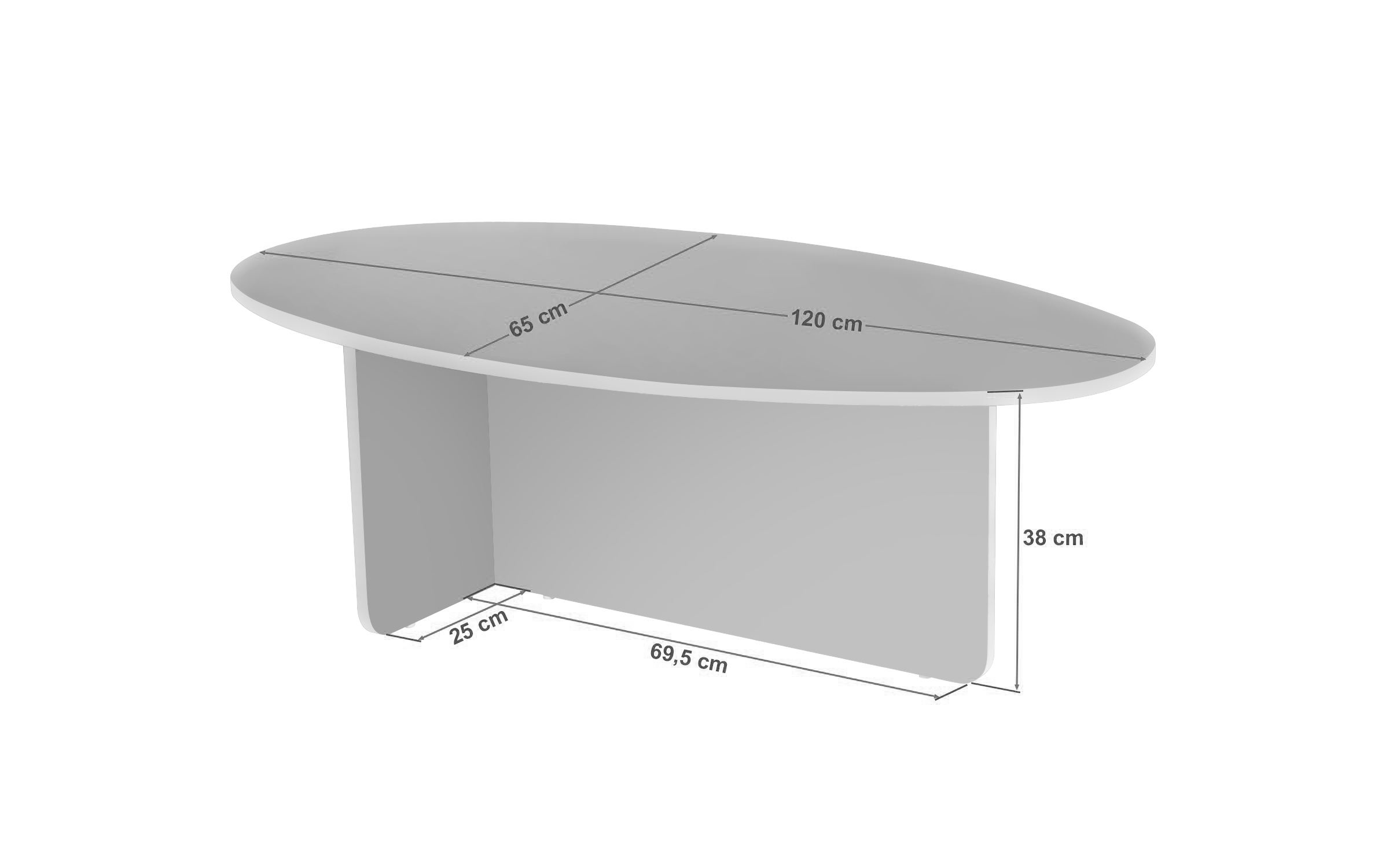 Masuta de cafea Orba, decor travertin  2